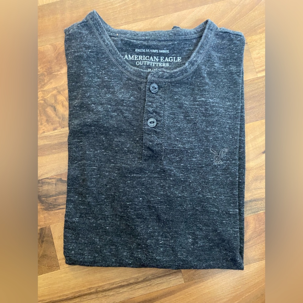 American Eagle Button Up Tshirt